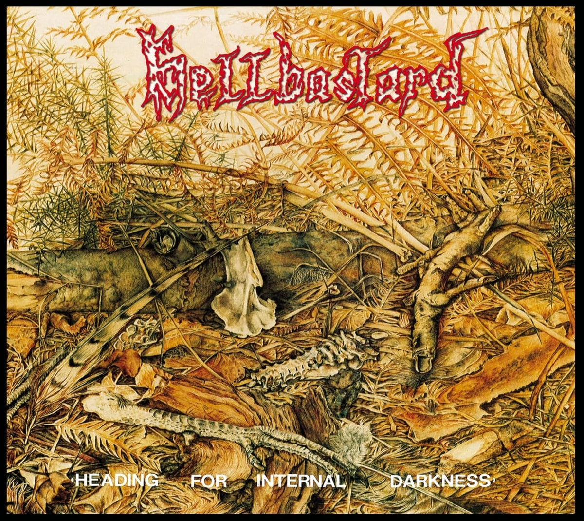 Hellbastard - HEADING FOR INTERNAL DARKNESS - [CD]