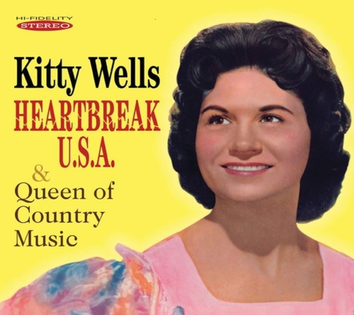 Kitty Wells - Heartbreak U.S.A. & Queen of Country Music - (Jewel Case Packaging) - [CD]