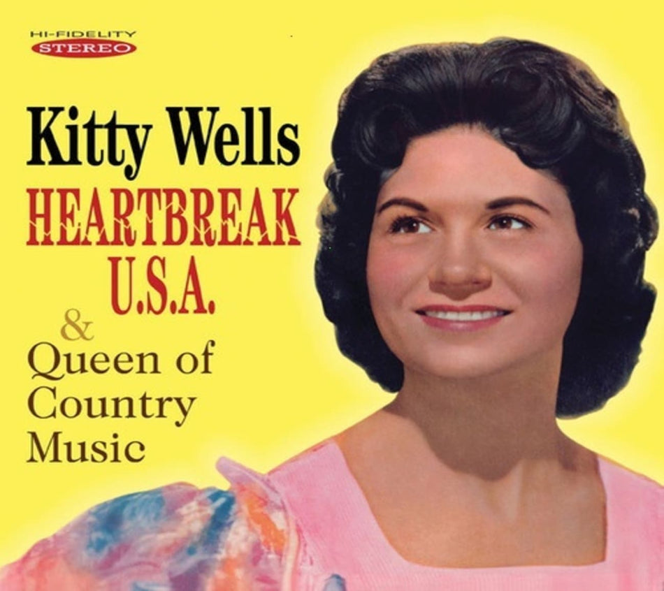 Kitty Wells - Heartbreak U.S.A. & Queen of Country Music - (Jewel Case Packaging) - [CD]