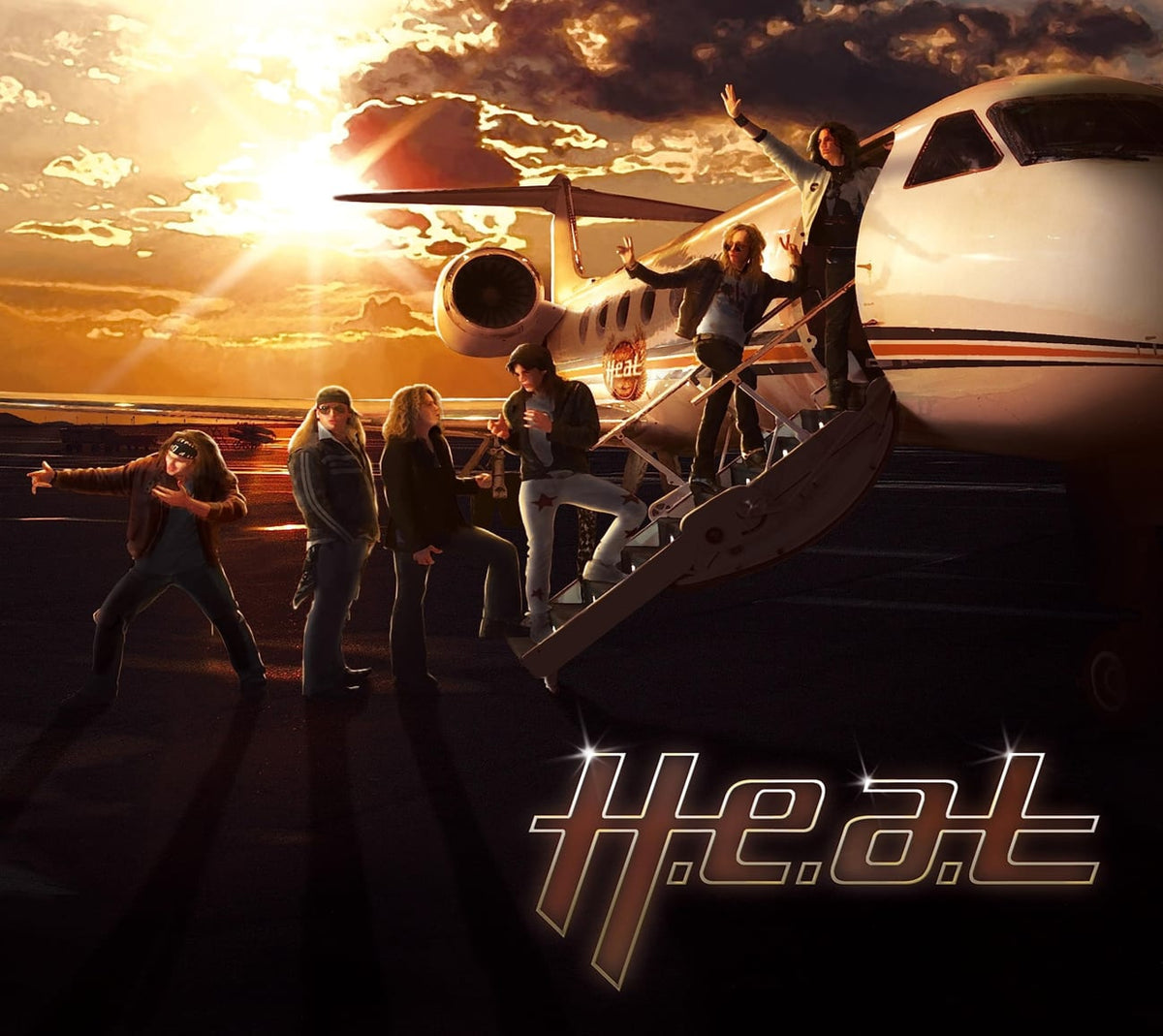 H.E.A.T. - .... - HEAT [2023 NEW MIX] [DIGIPAK] - [CD]