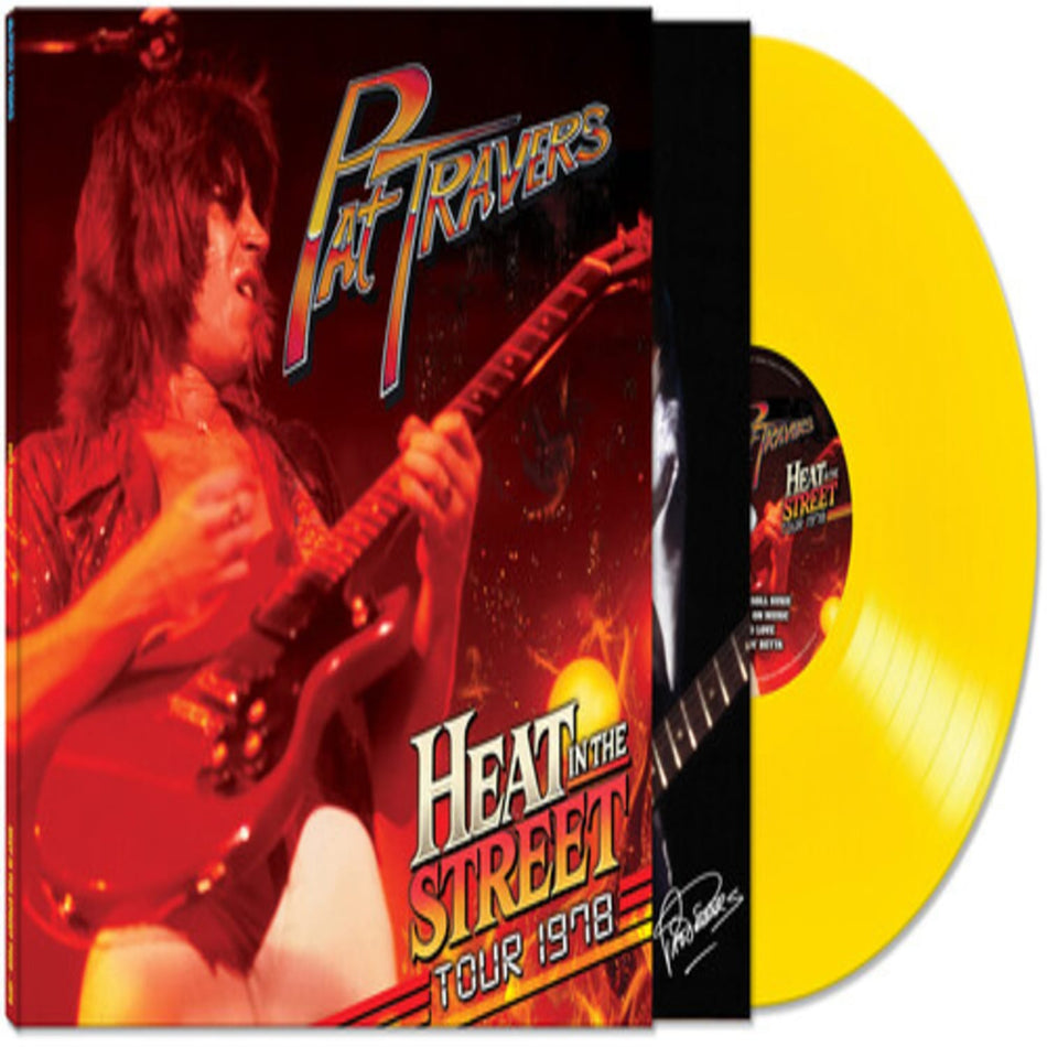 Pat Travers - Heat In The Street Tour - 1978 - (Limited Edition, Colored Vinyl, Yellow) - [Vinyl]
