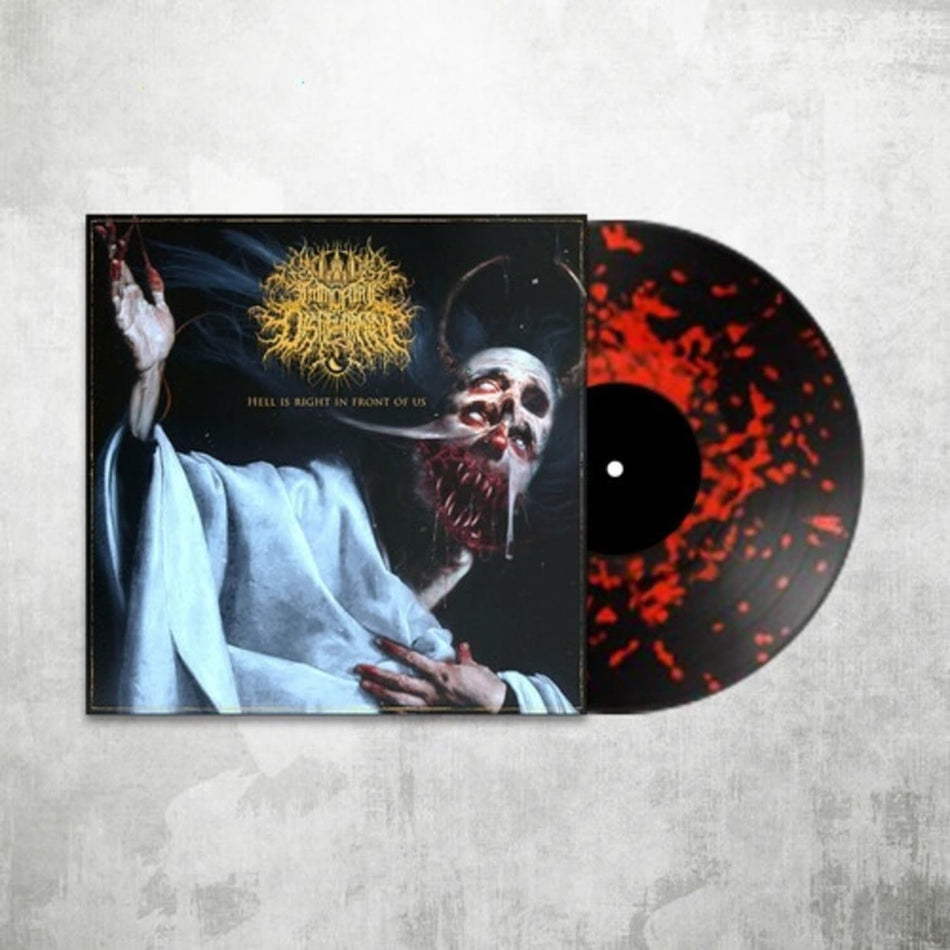 Immortal Disfigurement - Hell Is Right In Front Of Us - (Black/Red/Splatter Vinyl)