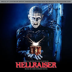 Christopher Young - Hellraiser (Special 30th Anniversary Edition) (Original Motion Picture Soundtrack) - (Clear Vinyl, Red, Black, 140 Gram Vinyl, Gatefold LP Jacket) - [Vinyl]