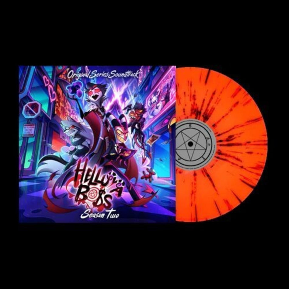 Helluva Boss - Helluva Boss: Season 2 (Original Soundtrack) - (Indie Exclusive, Limited Edition, Colored , Orange, Splatter) - [Vinyl]