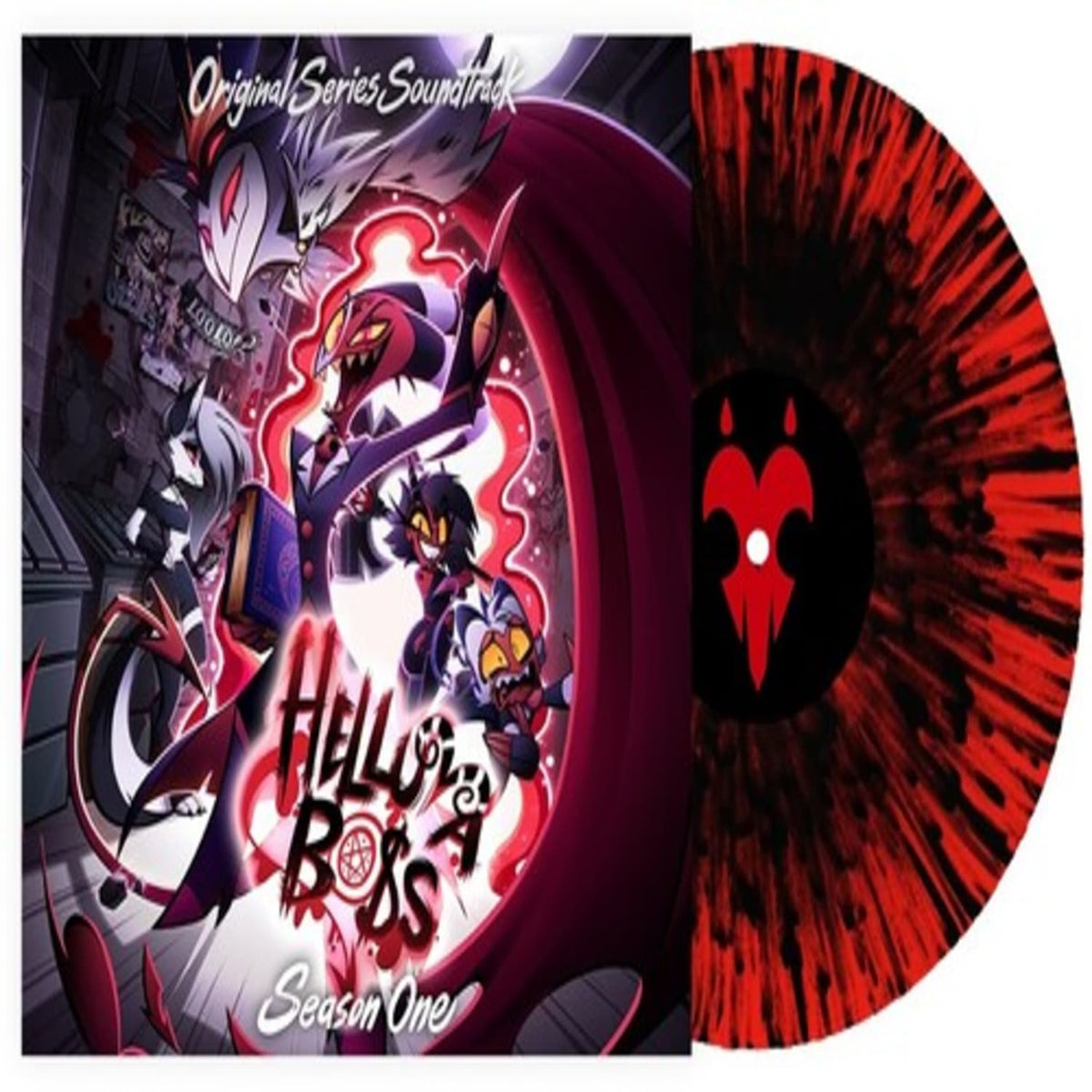 Various - Helluva Boss: Season 1 (Original Soundtrack) - (Colored Vinyl, Red, Black, Splatter) - [Vinyl]