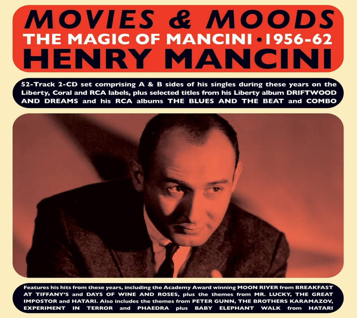 Henry Mancini - Movies & Moods: The Magic Of Mancini 1956-62 - [CD]