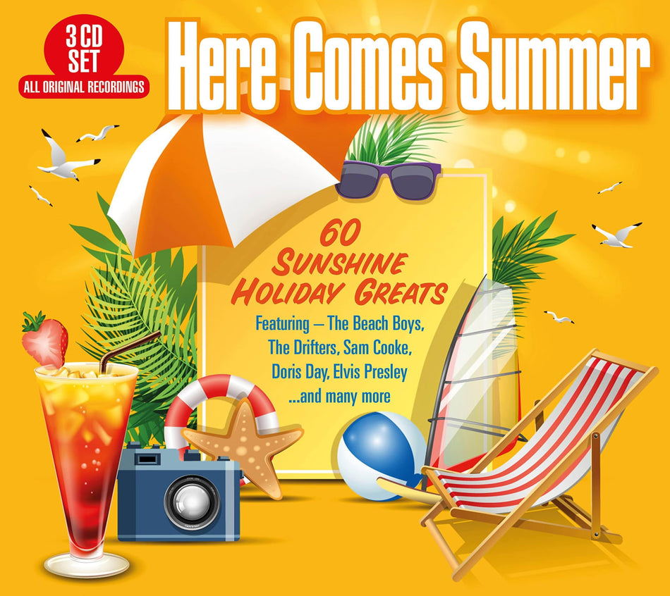 HERE COMES SUMMER: 60 SUNSHINE HOLIDAY GREATS - Here Comes Summer: 60 Sunshine Holiday Greats / Various - [CD]