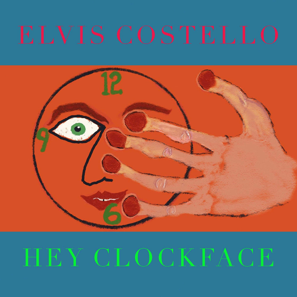 Elvis Costello - Hey Clockface - (Clear Vinyl, Colored Vinyl, Red, Gatefold LP Jacket) - [Vinyl]