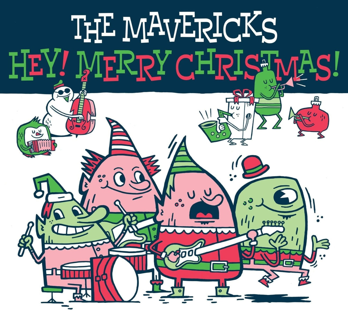 The Mavericks - Hey Merry Christmas - [CD]