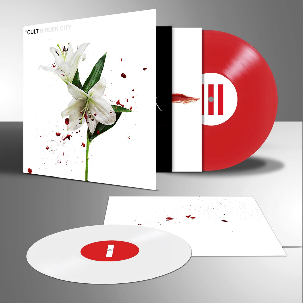 The Cult - Hidden City - (Colored Vinyl, White, Red, Gatefold LP Jacket) - [Vinyl]