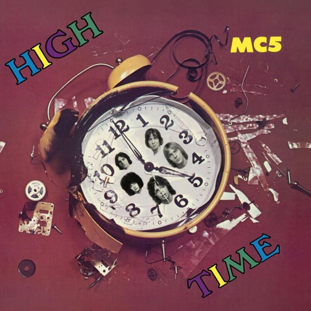 MC5 - High Time (ROCKTOBER) - (Clear Vinyl, Yellow, Splatter) - [Vinyl]