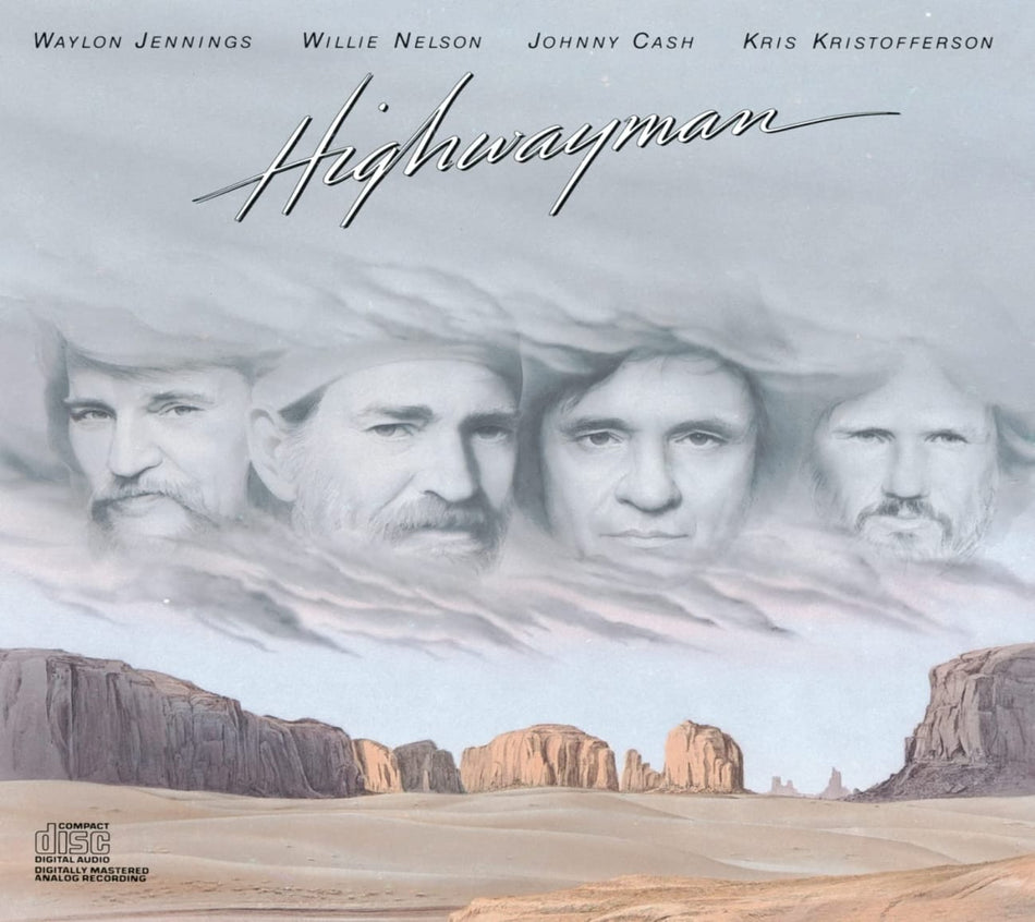 Highwayman - Waylon Jennings, Willie Nelson, Johnny Cash, Kris Kristofferson - [CD]