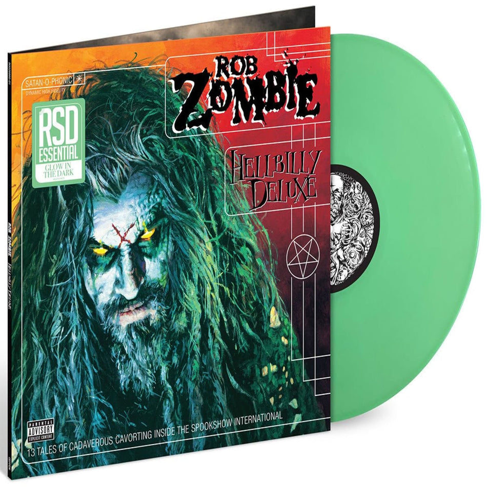 Rob Zombie - Hellbilly Deluxe [Explicit Content] - (Parental Advisory Explicit Lyrics, Indie Exclusive, Colored Vinyl, Glow in the Dark) - [Vinyl]