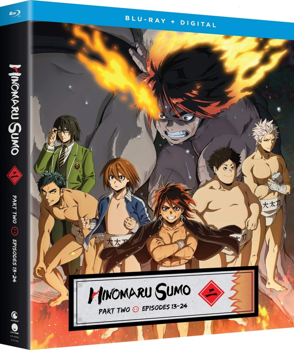 Hinomaru Sumo: Part 2 - (Subtitled, Digital Copy, 2 Pack, Snap Case, Slipsleeve/Digsleeve Packaging) - [Blu-ray]