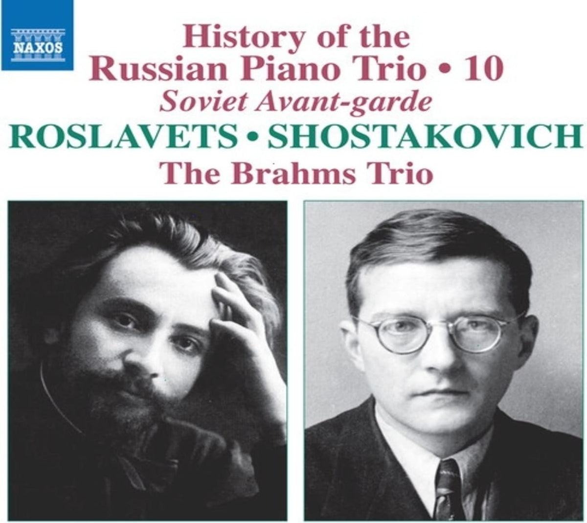 The Brahms Trio - History of the Russian Piano Trio, Vol. 10 - (The Brahms Trio) - [CD]