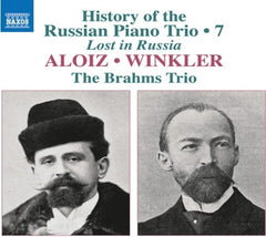 Brahms Trio - History of the Russian Piano Trio, Vol. 7 - Aloiz & Winkler - (Brahms Trio) - [CD]