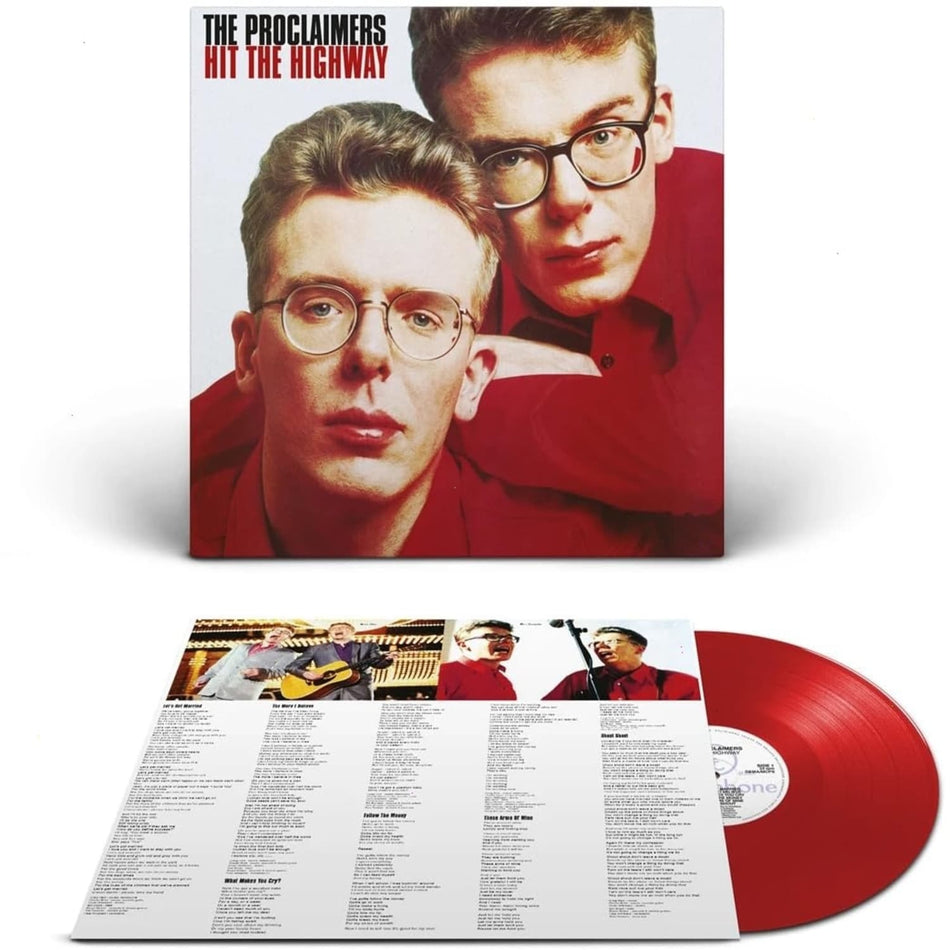 The Proclaimers - Hit the Highway - Red - [Vinyl]