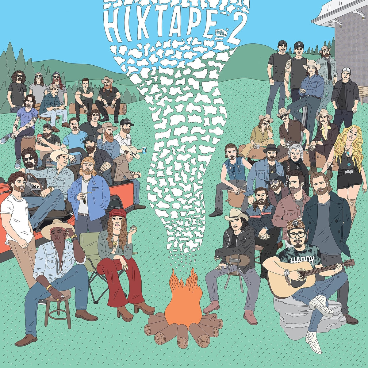 Hixtape - Hixtape: Vol. 2 - (Clear ) - [Vinyl]