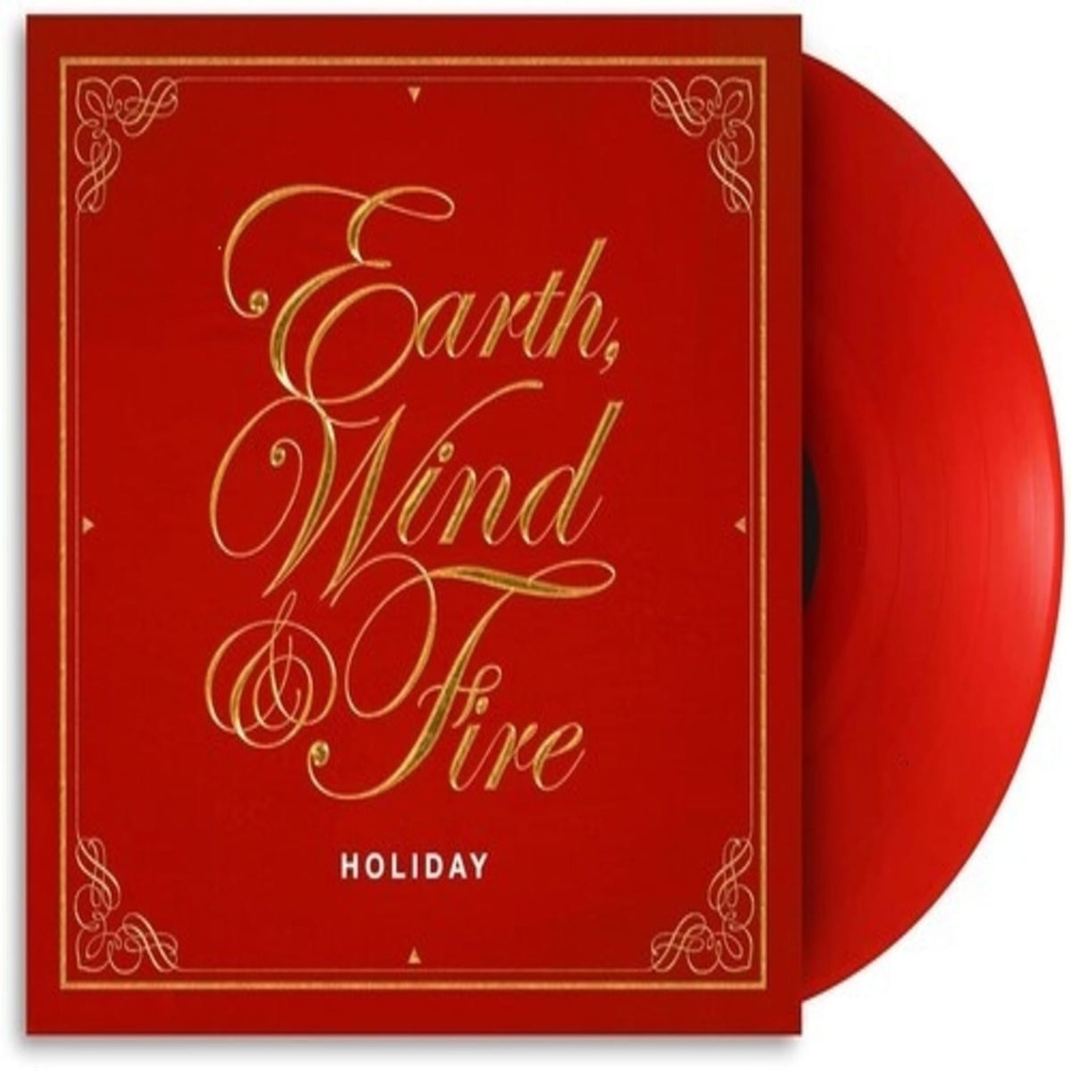 Wind Earth & Fire - Holiday (RUBY) - (Clear Vinyl, Ruby, 140 Gram Vinyl) - [Vinyl]