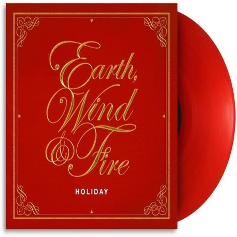 Wind Earth & Fire - Holiday (RUBY) - (Clear Vinyl, Ruby, 140 Gram Vinyl) - [Vinyl]