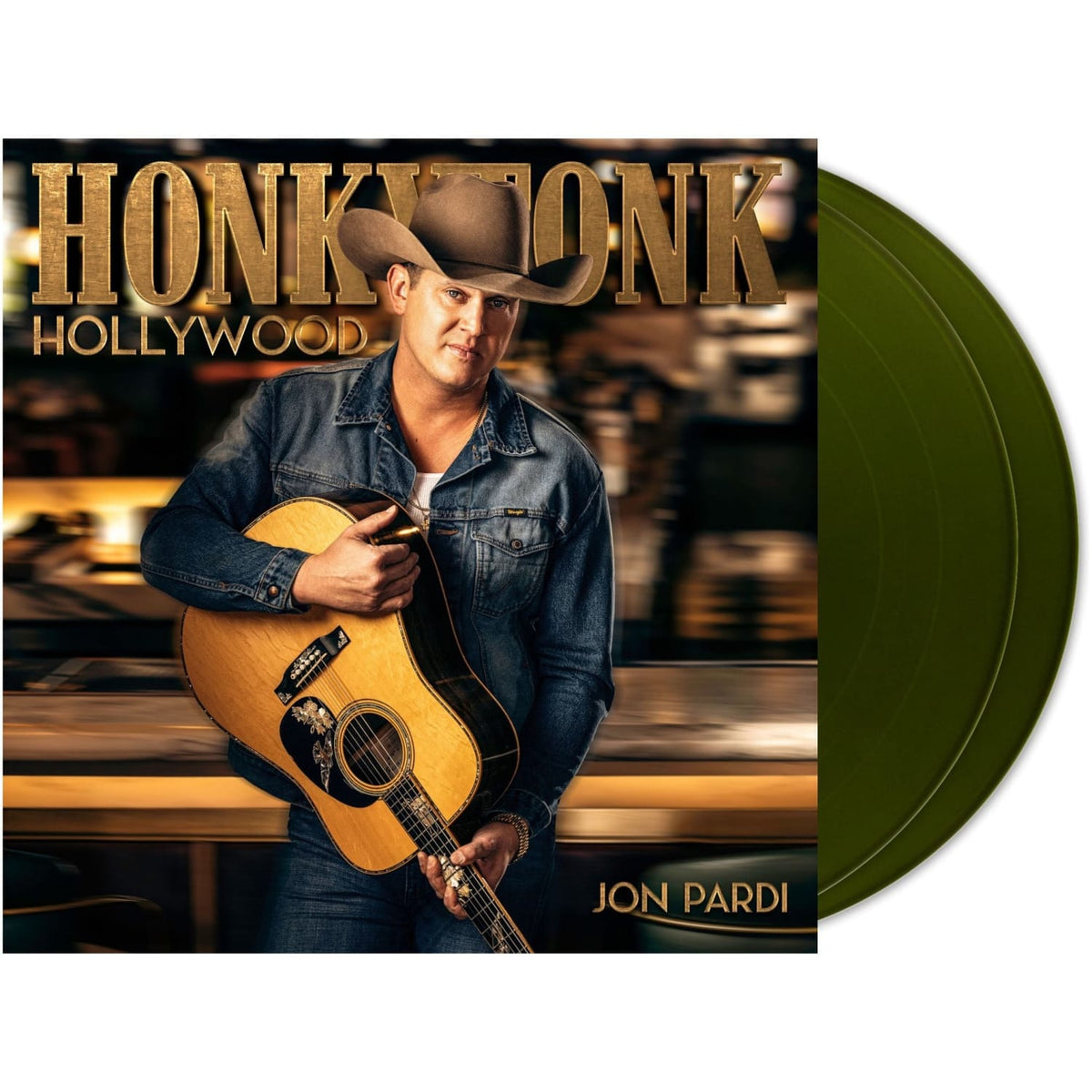Jon Pardi - Honkytonk Hollywood - (Indie Exclusive, Limited Edition, Colored Vinyl, Green) - [Vinyl]
