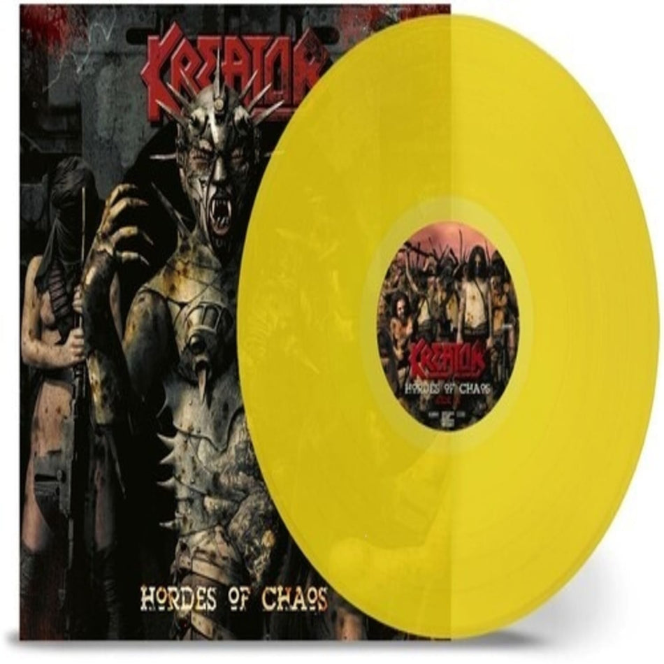 Kreator - Hordes of Chaos - (Colored , Yellow, Remastered, Gatefold LP Jacket) - [Vinyl]
