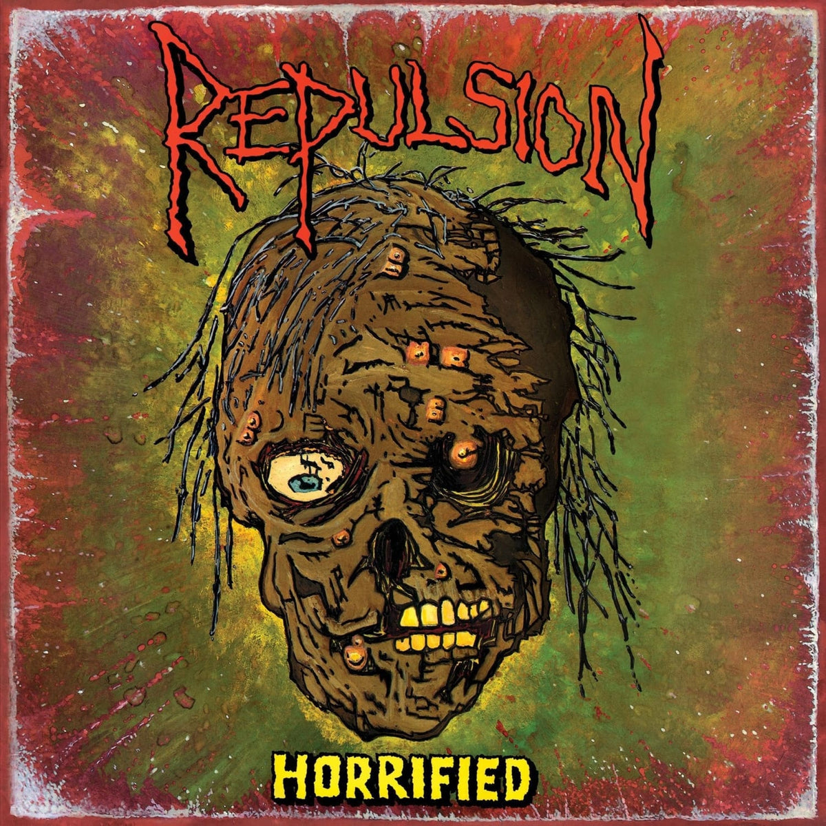 Repulsion - Horrified - (Clear Vinyl, Green) - [Vinyl]