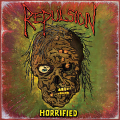 Repulsion - Horrified - (Clear Vinyl, Green) - [Vinyl]