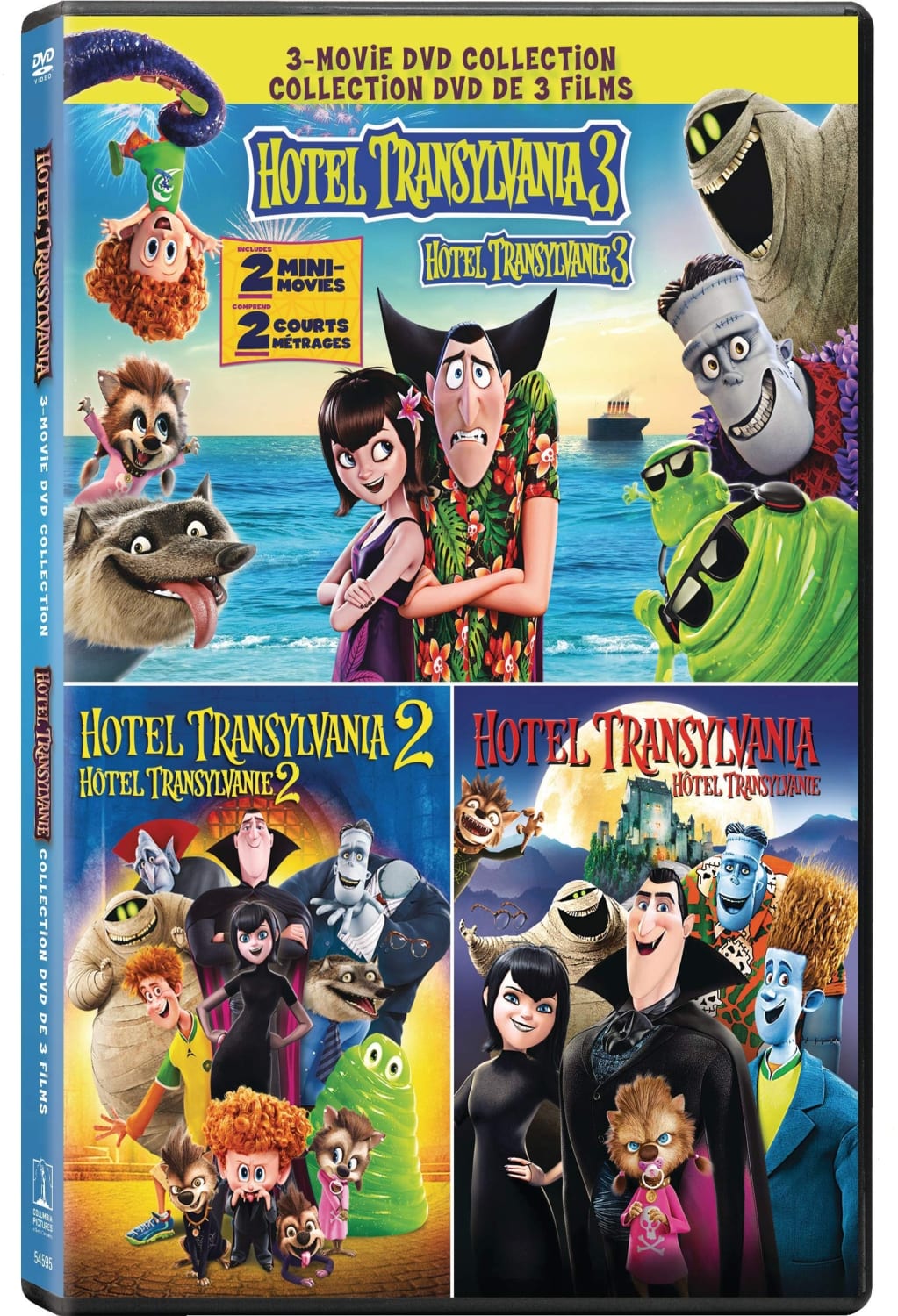 HOTEL TRANSYLVANIA / HOTEL TRANSYLVANIA 2 / HOTEL TRANSYLVANIA 3: SUMMER VACATION - SET - [DVD]
