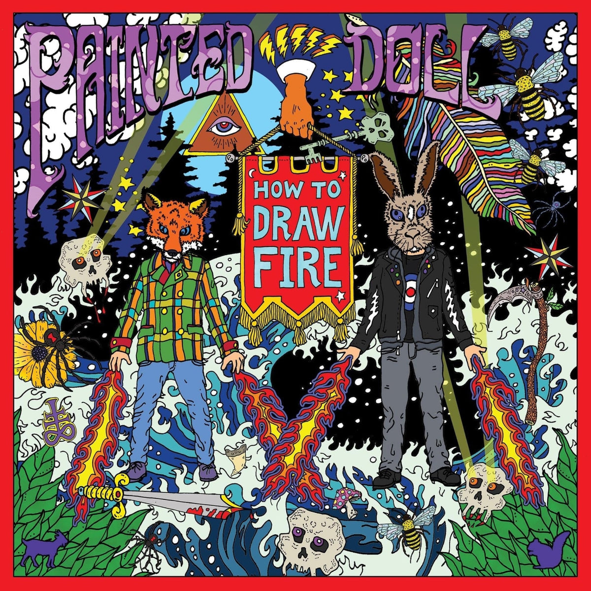 Painted Doll - How To Draw Fire - [Vinyl]