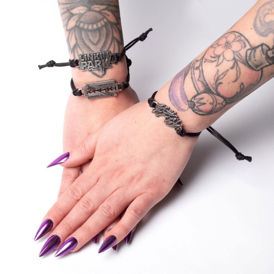 Judas Priest Corded Wrist Strap: Razorblade