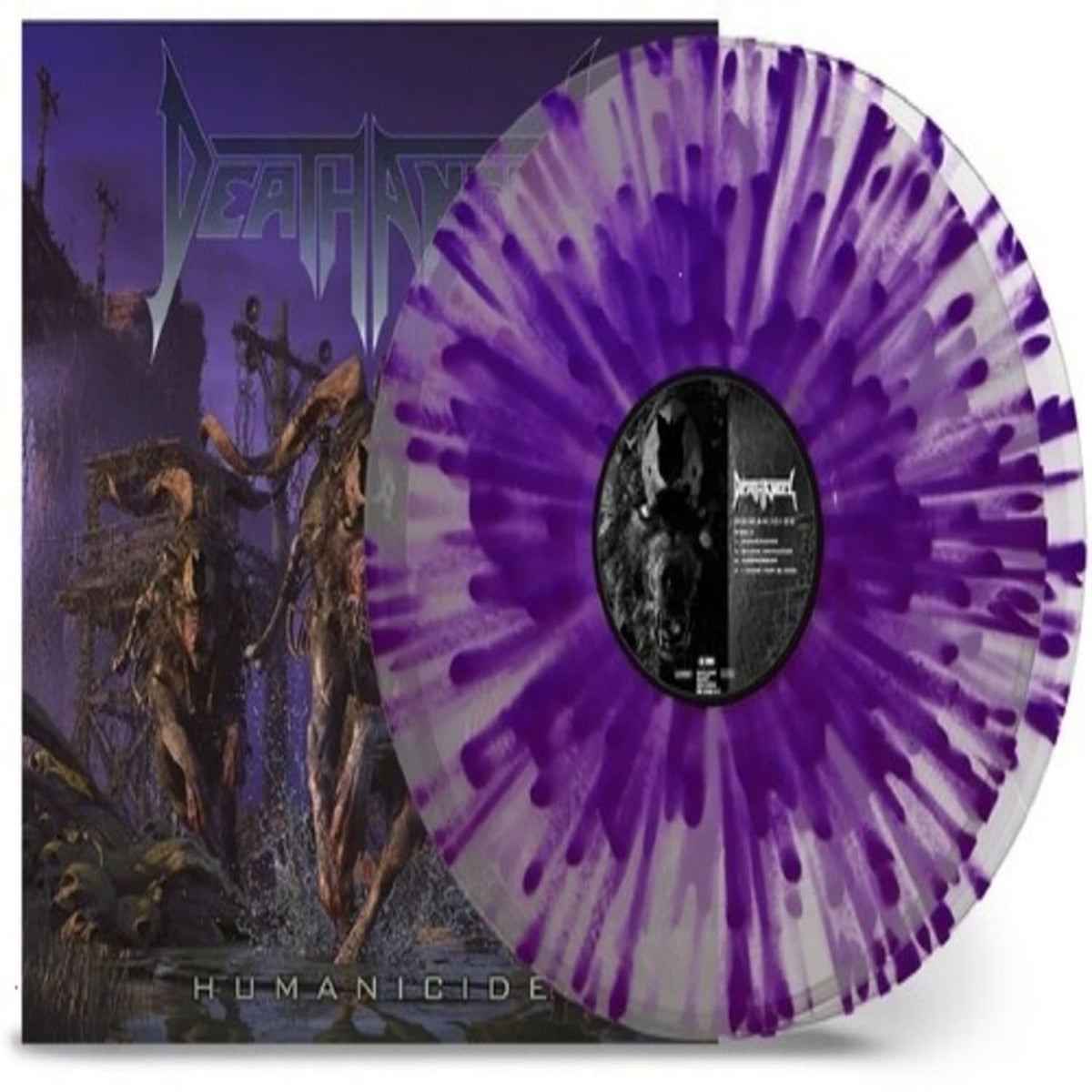 Death Angel - Humanicide - (Clear Vinyl, Purple, Gatefold LP Jacket, Splatter, Splatter) - [Vinyl]