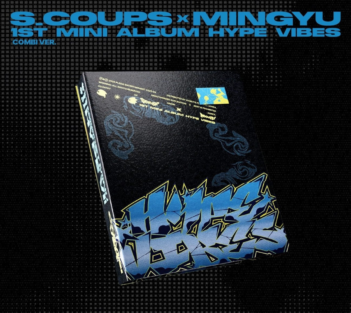 Cxm (Seventeen) - CxM 1st Mini Album 'Hype Vibes' [Combi Ver.] - (Sticker, Photo Book, Photo / Photo Card, Poster, Postcard) - [CD]