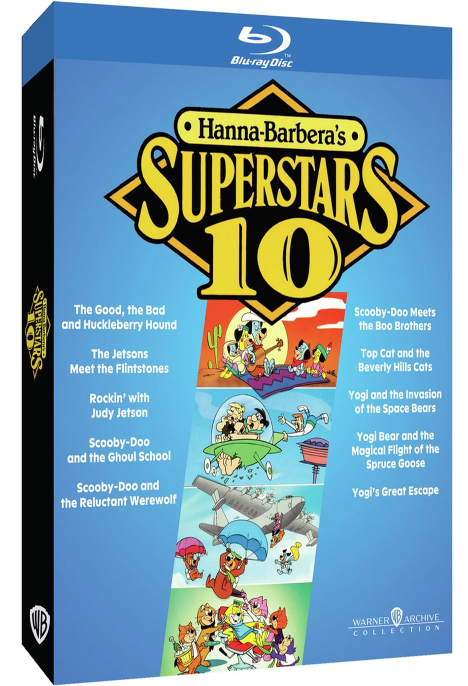 Hanna-Barbera's Superstars 10: The Complete Film Collection - (Boxed Set, Digital Theater System) - [Blu-ray]