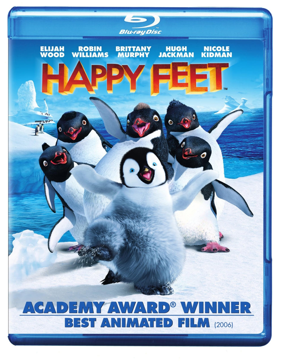 Happy Feet - (Widescreen, Subtitled, Dubbed, Dolby, AC-3) - [Blu-ray]