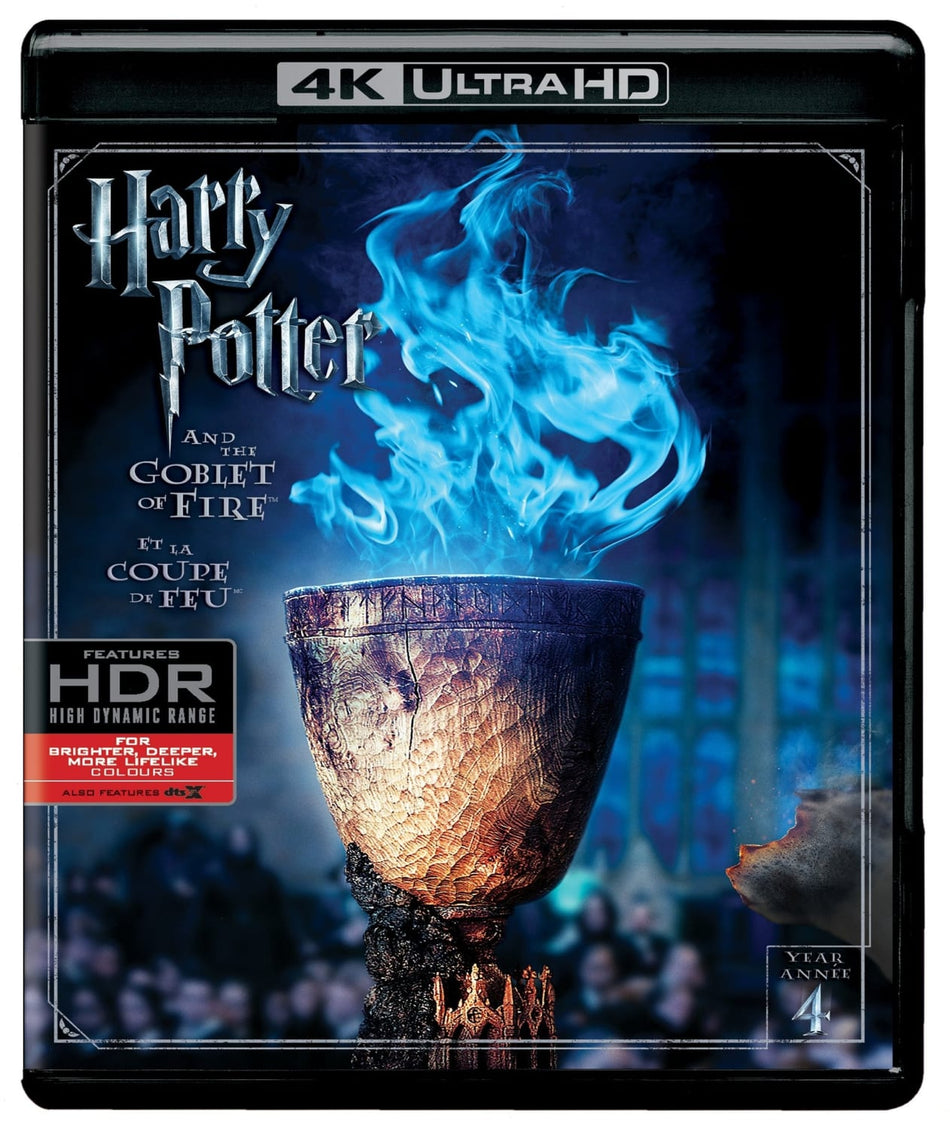 Harry Potter & The Goblet of Fire (Bilingual) [4K UHD + + Digital] - [Blu-ray]