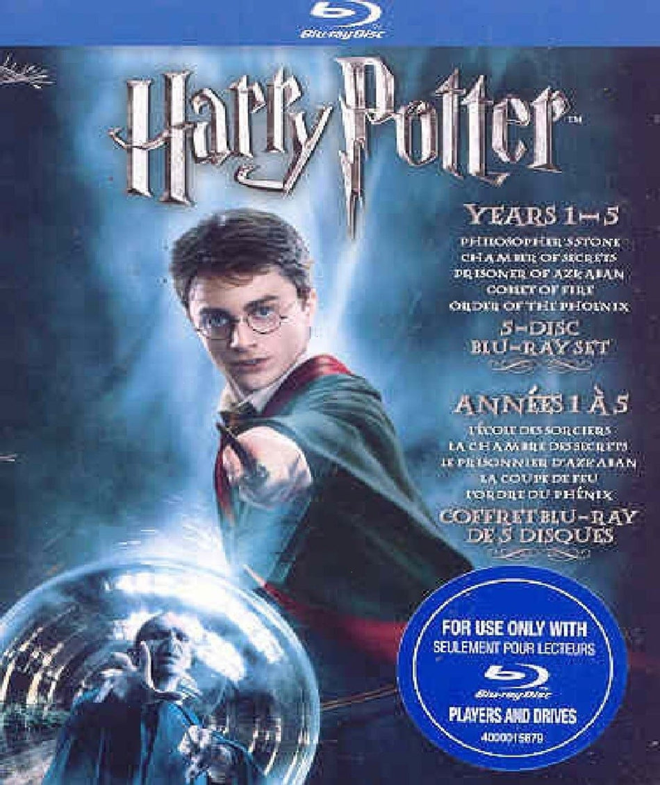 Harry Potter Years 1 - 5 Giftset - [Blu-ray]