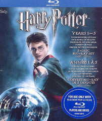 Harry Potter Years 1 - 5 Giftset - [Blu-ray]