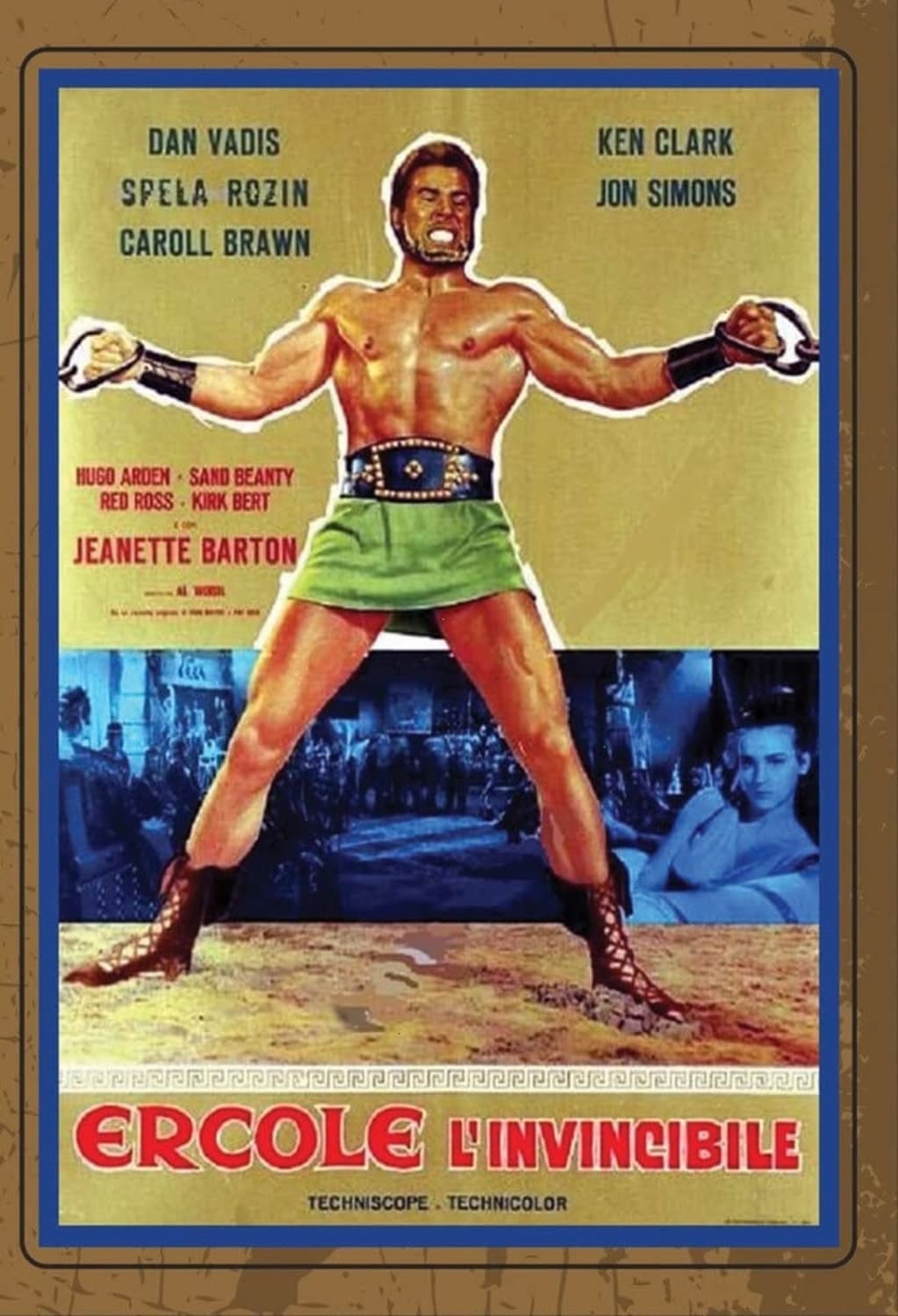 Hercules the Invincible (aka Ercole l'invincibile) - (Mono Sound) - [DVD]