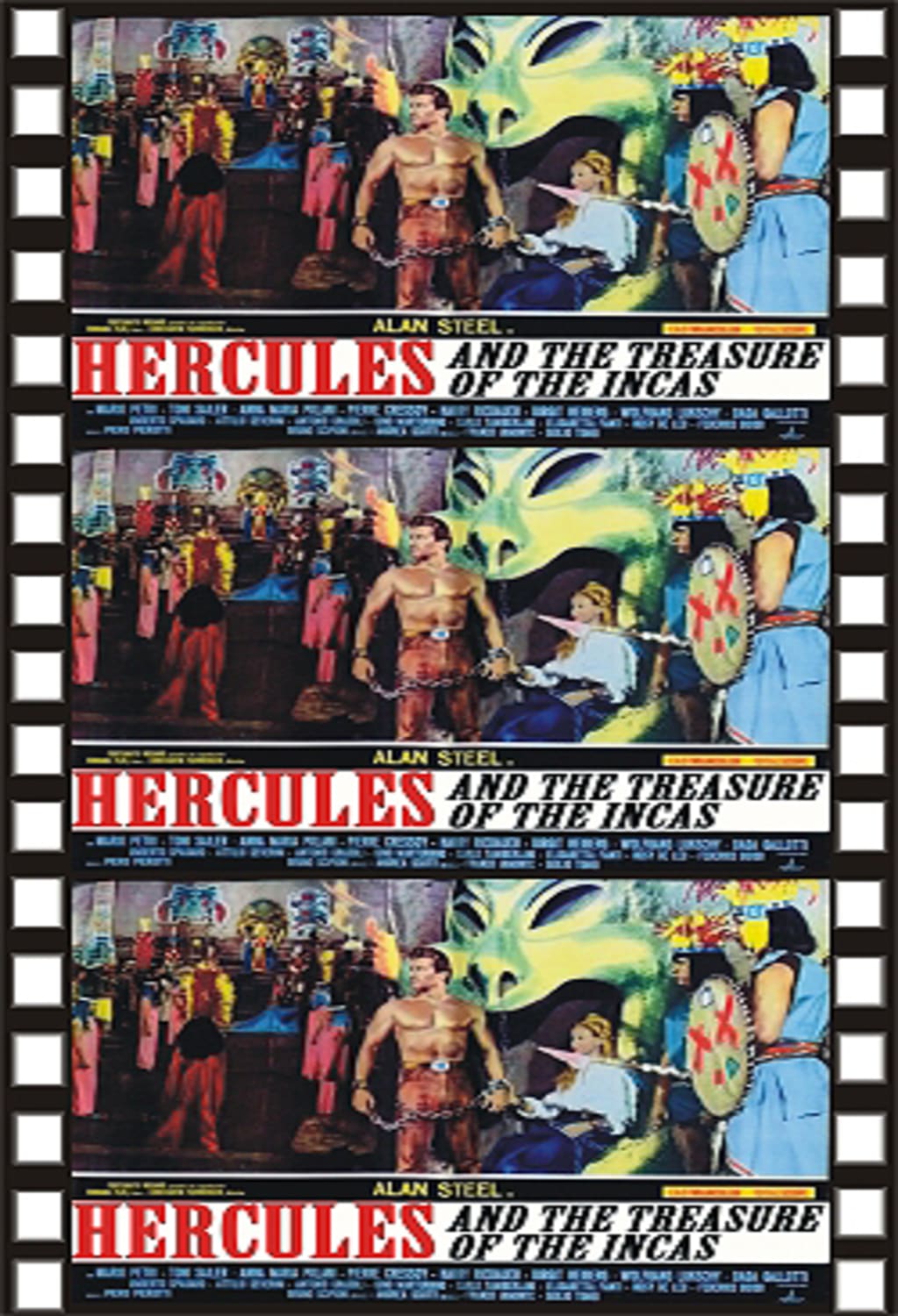 Hercules And The Treasure Of The Incas - (Widescreen, Anamorphic, Mono Sound) - [DVD]