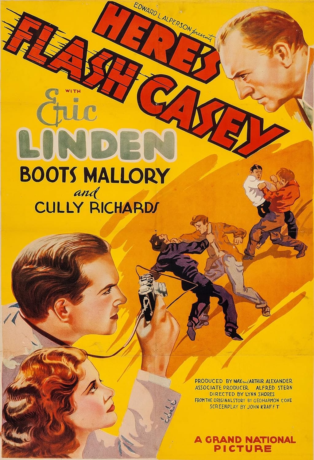 Here's Flash Casey (Newly Restored Archive Collection) - [DVD]