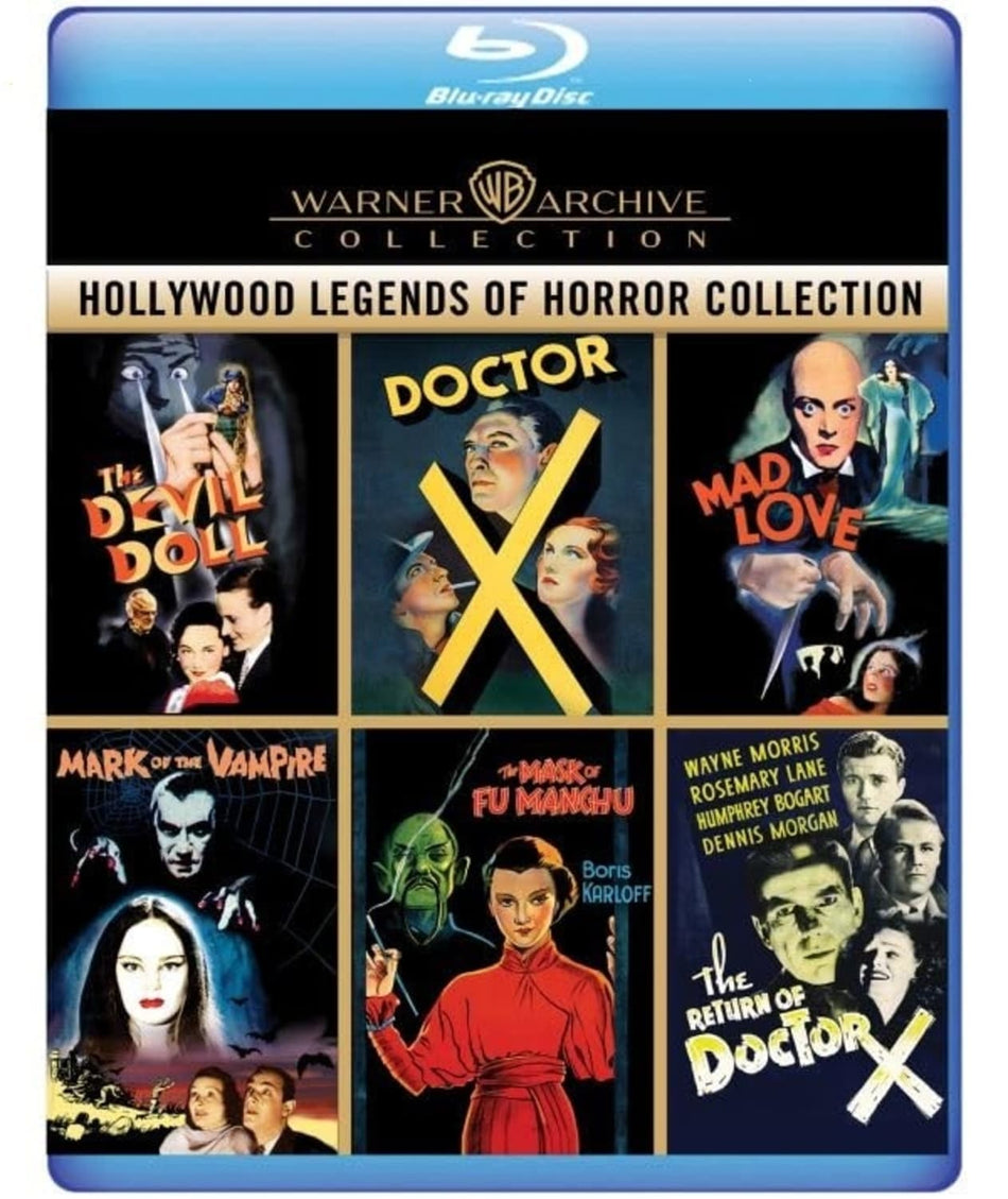 Hollywood Legends Of Horror - (Digital Theater System, Mono Sound) - [Blu-ray]