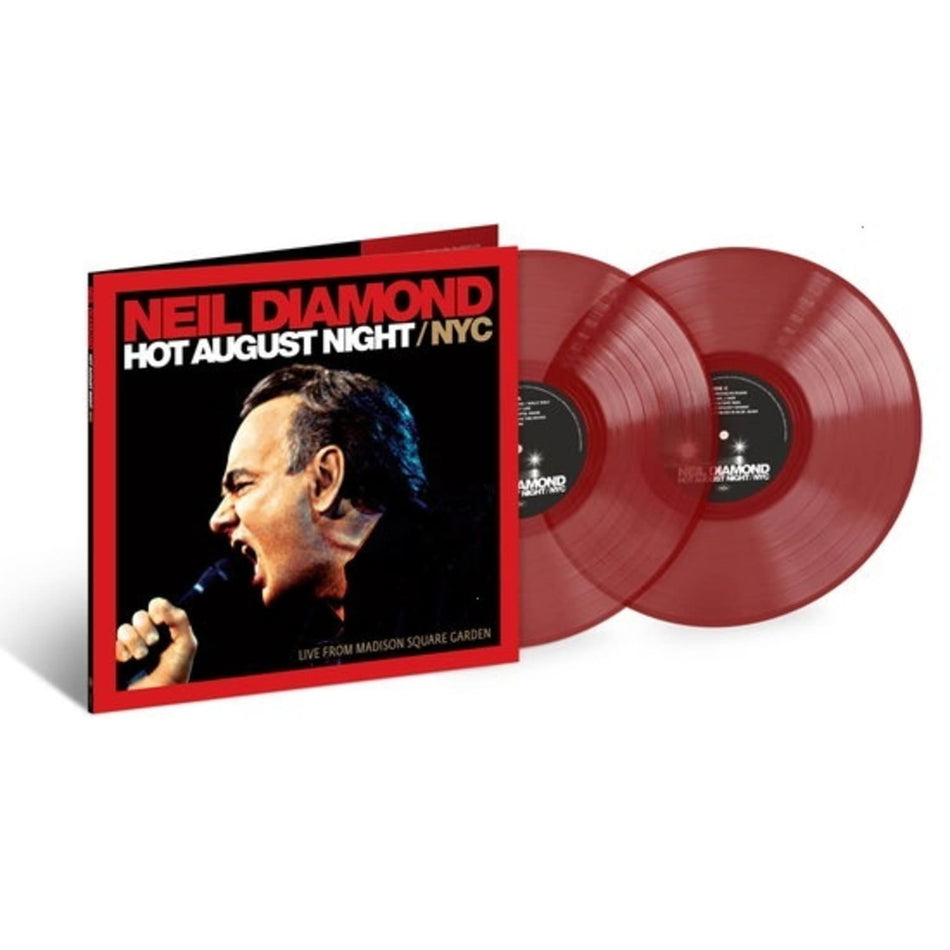 Neil Diamond - Hot August Night NYC / Live From Madison Square - Red - Sealed - [Vinyl]