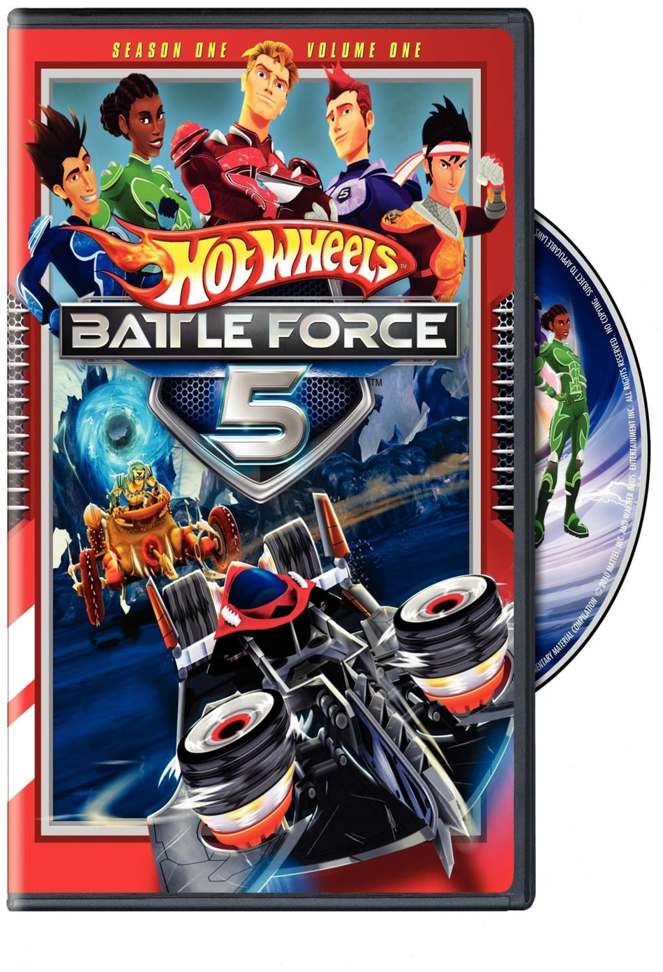 Hot Wheels Battle Force 5: Season 1 Volume 1 - (Full Frame, Subtitled, Dubbed, Dolby, AC-3) - [DVD]