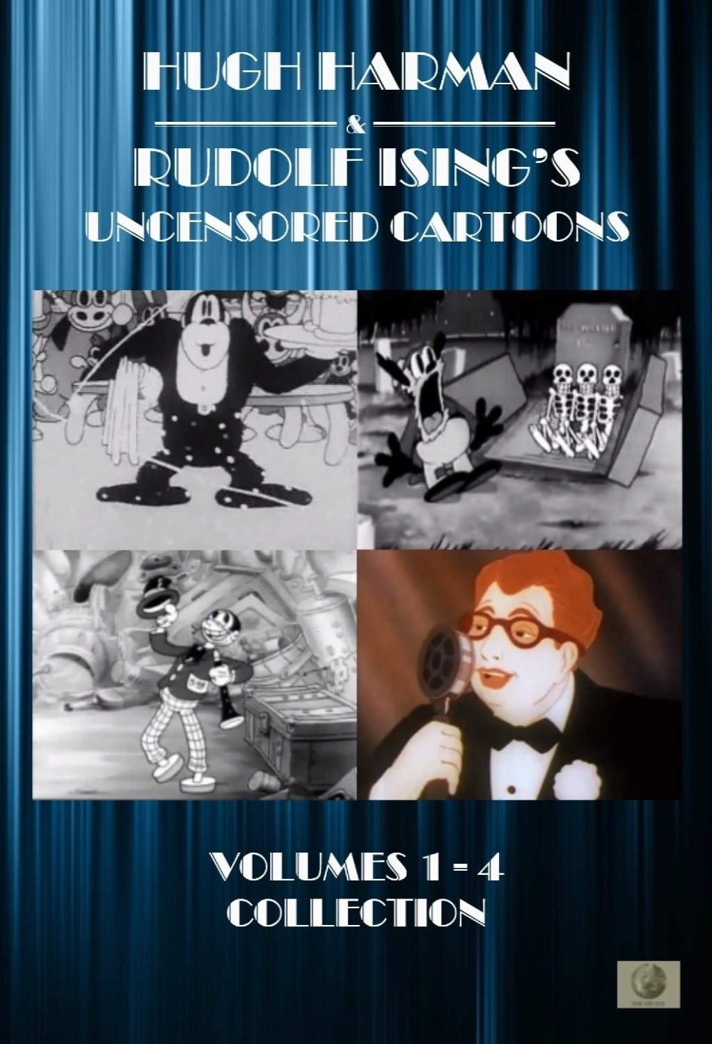 Hugh Harman & Rudolf Ising's Uncensored Cartoons, Volumes 1-4 Collection - (Boxed Set) - [DVD]