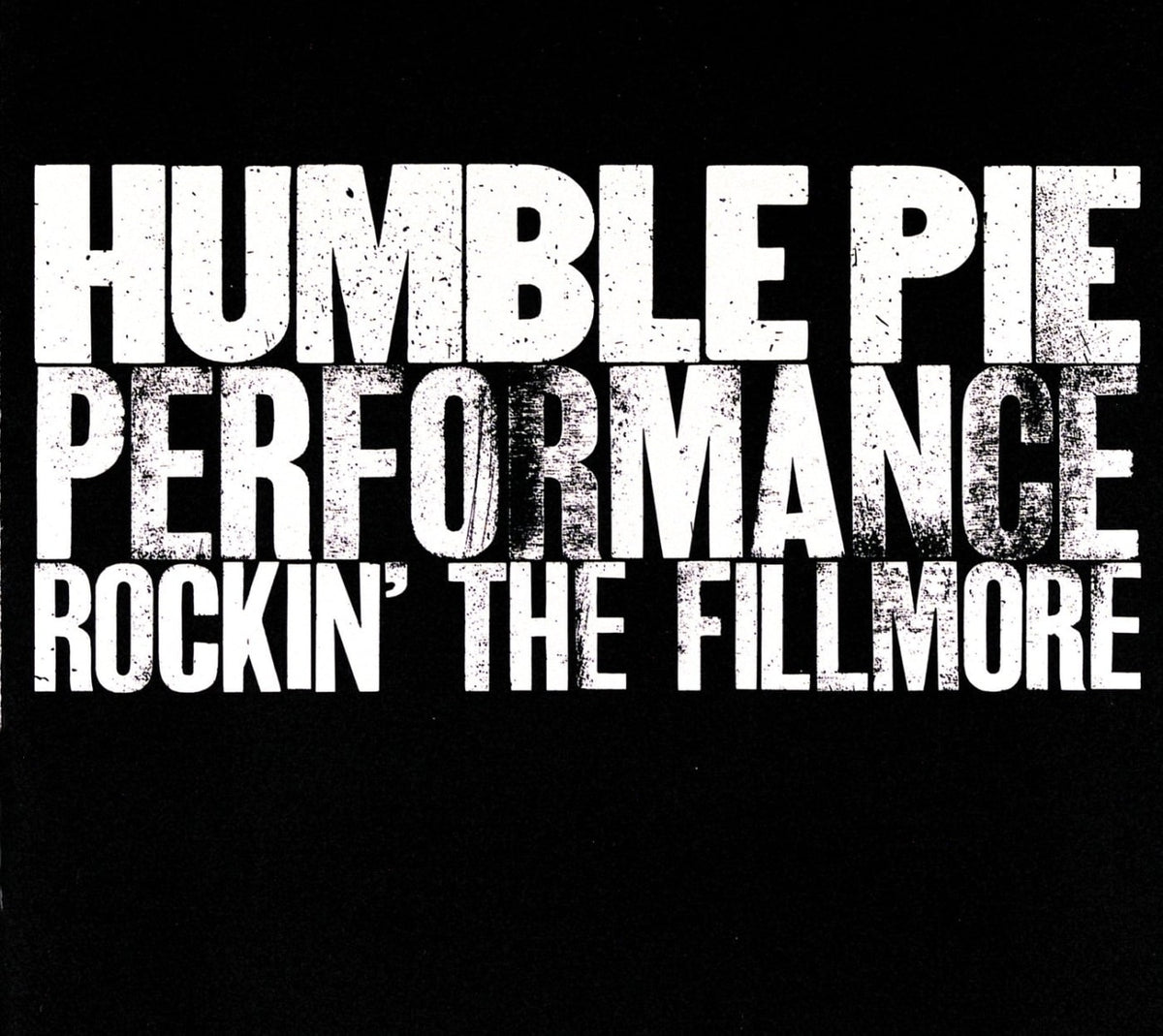 Humble Pie - Rockin the Fillmore - [CD]