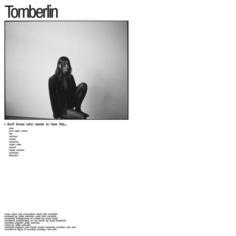 Tomberlin - I Dont Know Who Needs To Hear This... - [Cassette]
