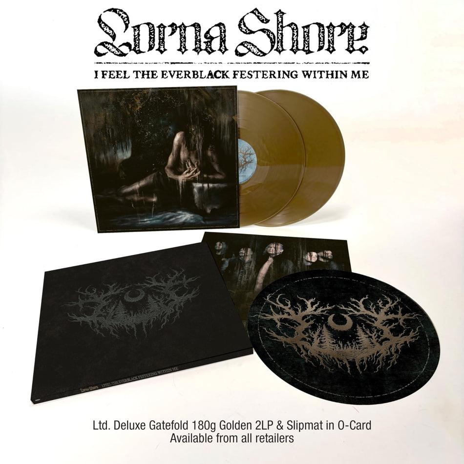 Lorna Shore - I Feel The Everblack Festering Within Me - Deluxe Gold Colored - [Vinyl]