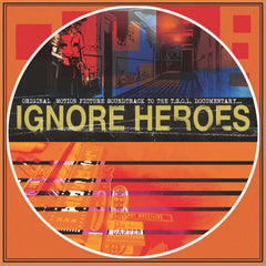 T.S.O.L. - Ignore Heroes (original Motion Picture Soundtrack) - (Indie Exclusive, Clear Vinyl, Green, Blue, Splatter) - [Vinyl]