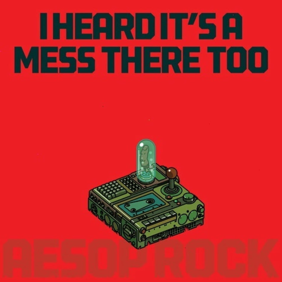 Aesop Rock - I Heard It's a Mess There Too - Red [Explicit Content] - (Parental Advisory Explicit Lyrics, Colored Vinyl, Red) - [Vinyl]